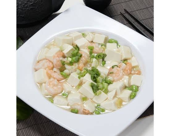 Tofu w. Shrimp - 豆腐虾仁